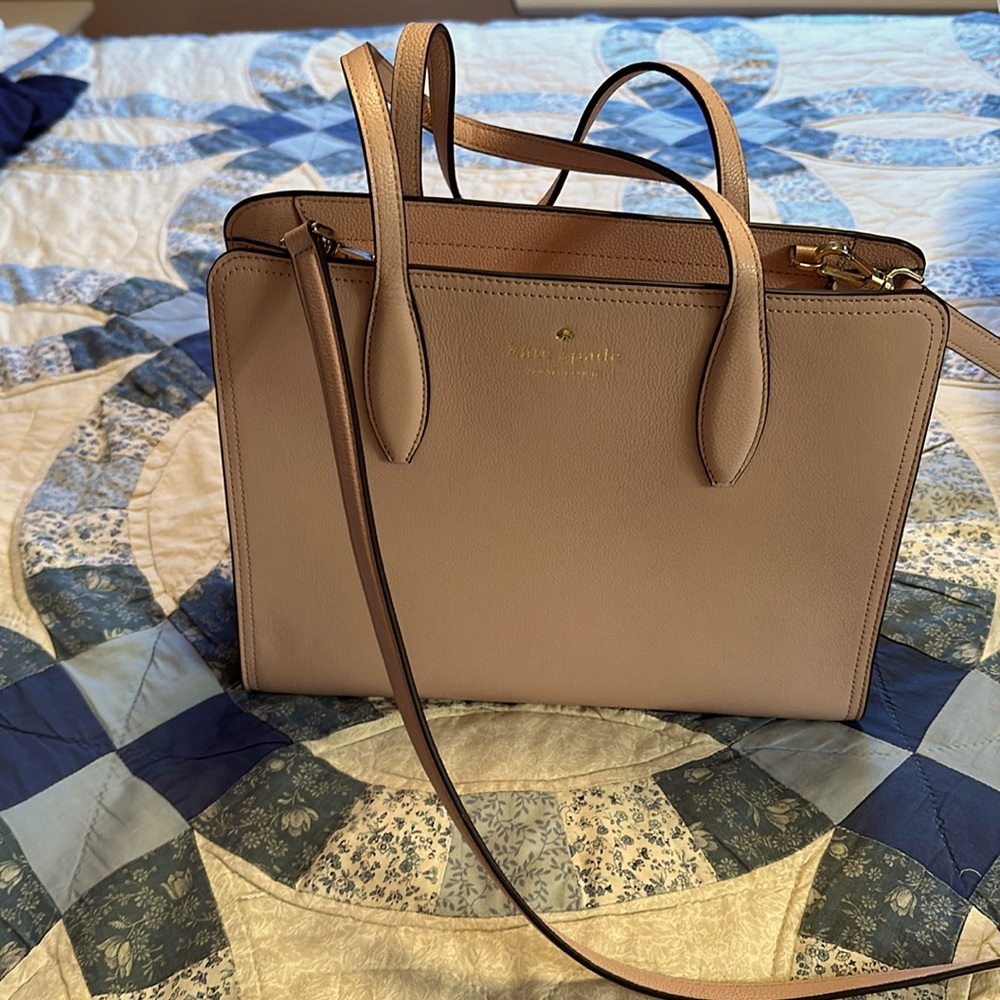 Kate Spade square light pink purse